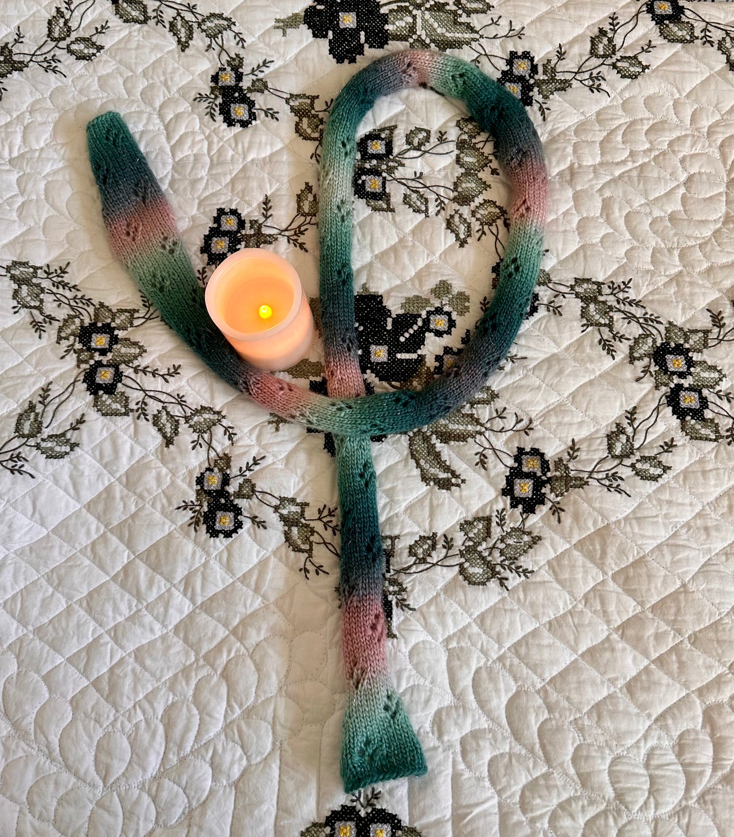 Mermaid Skinny Scarf