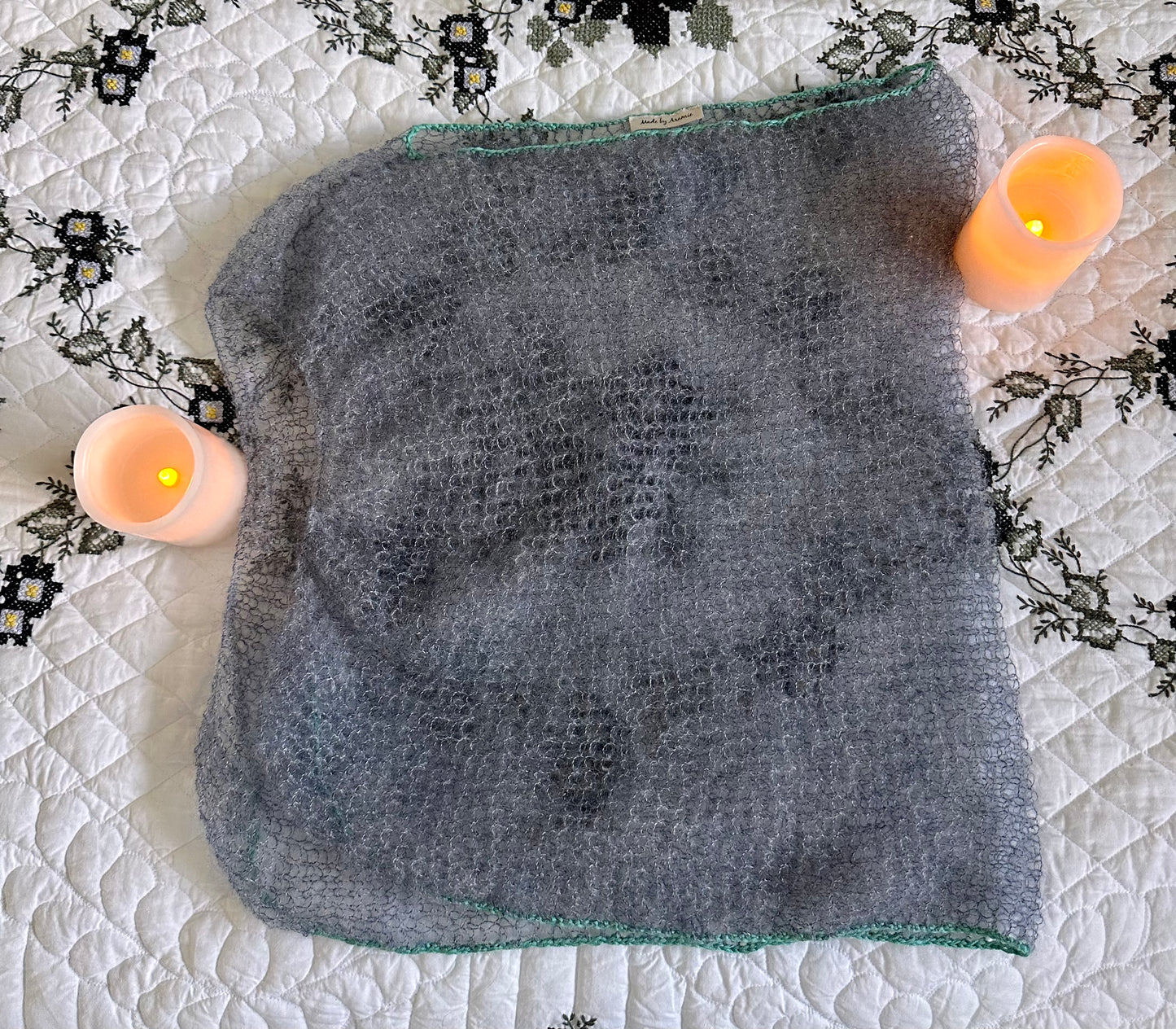 Mohair Poncho